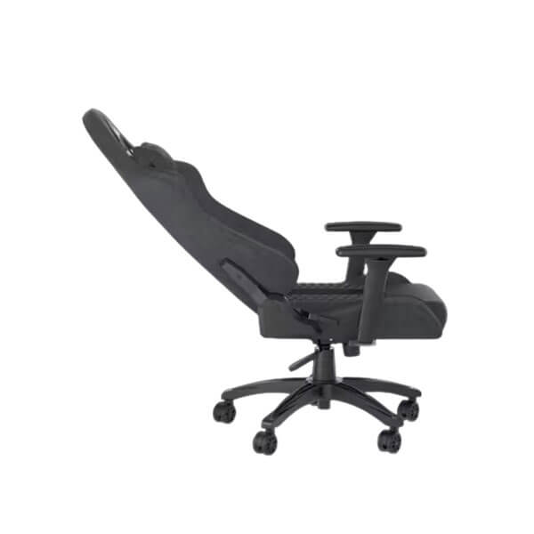 Corsair TC100 Relaxed Fabric Gaming Chair, Black/Grey